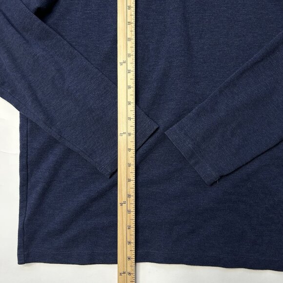 Mizzen + Main Sweater Men's Large Quarter Zip Mock Neck Performance Golf - Picture 5 of 6